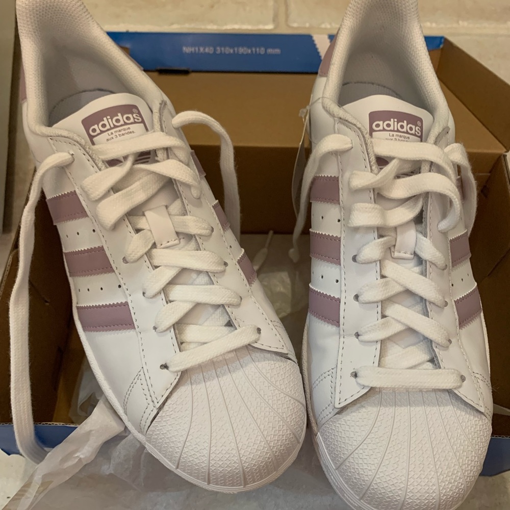 Adidas superstars size 8.5 NWT